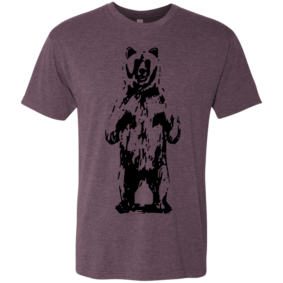 T-Shirts Vintage Purple / S Bear Hug Men's Triblend T-Shirt