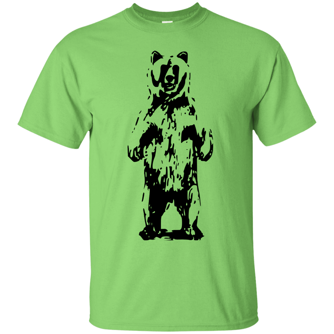 T-Shirts Lime / S Bear Hug T-Shirt