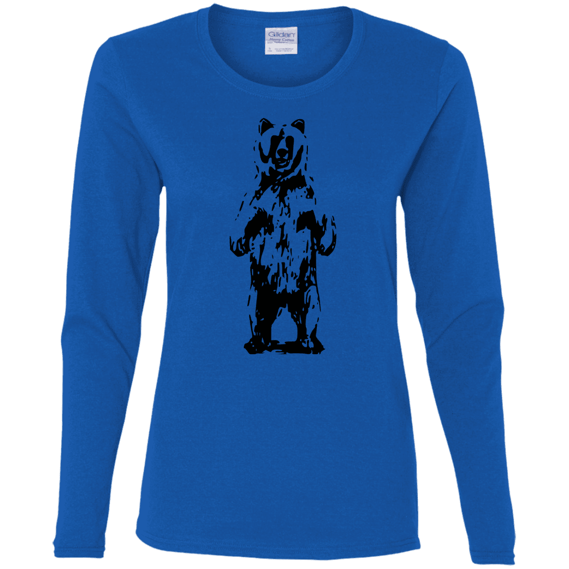 T-Shirts Royal / S Bear Hug Women's Long Sleeve T-Shirt
