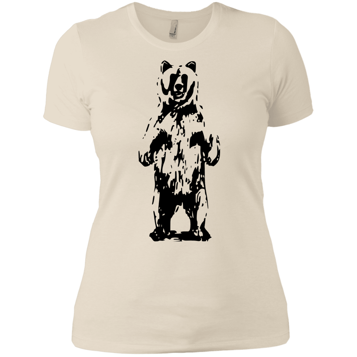 T-Shirts Ivory/ / X-Small Bear Hug Women's Premium T-Shirt