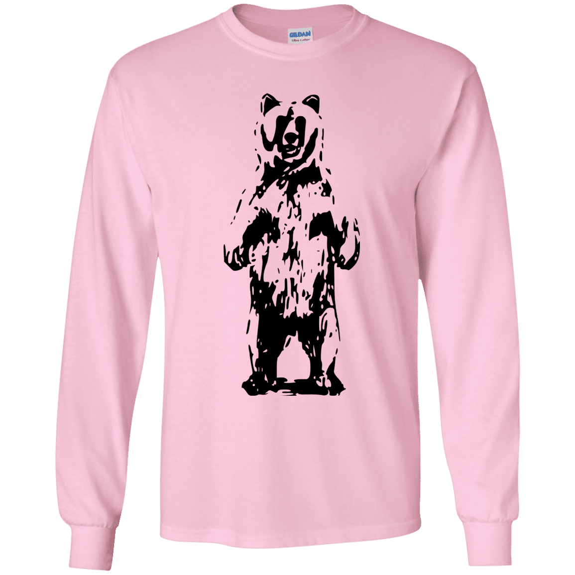 T-Shirts Light Pink / YS Bear Hug Youth Long Sleeve T-Shirt