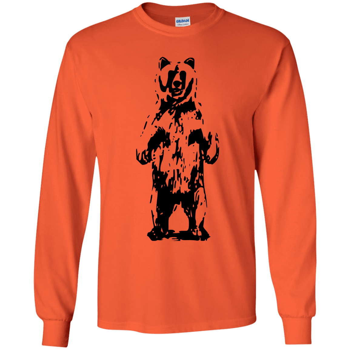 T-Shirts Orange / YS Bear Hug Youth Long Sleeve T-Shirt