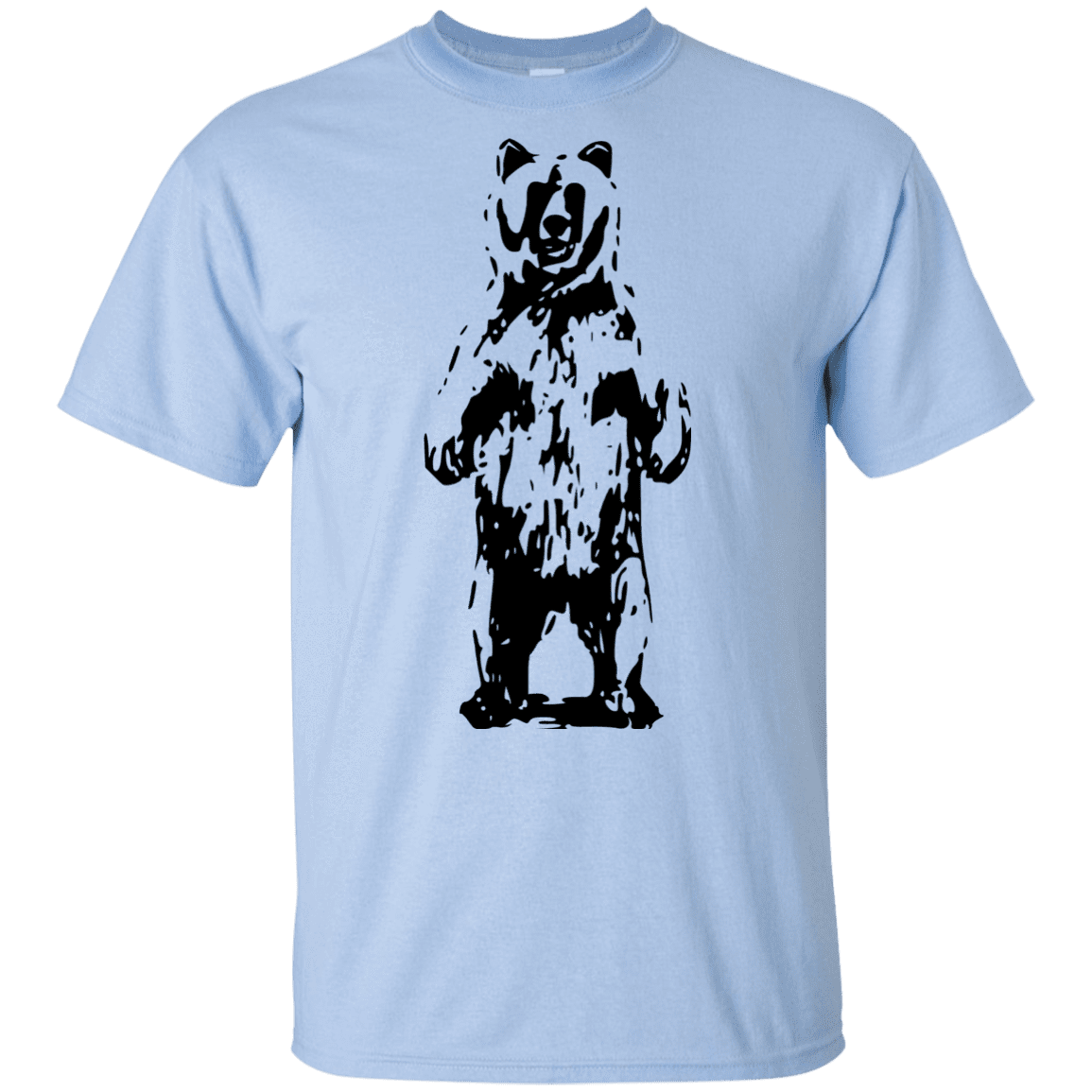 T-Shirts Light Blue / YXS Bear Hug Youth T-Shirt