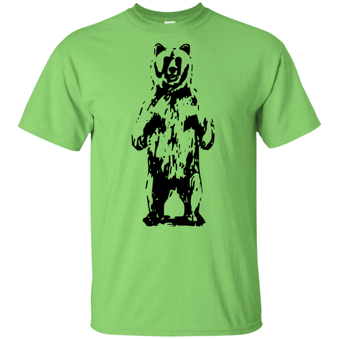 T-Shirts Lime / YXS Bear Hug Youth T-Shirt