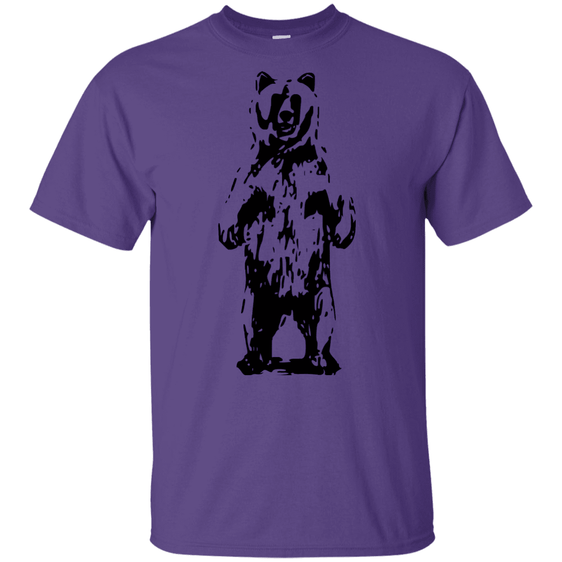 T-Shirts Purple / YXS Bear Hug Youth T-Shirt
