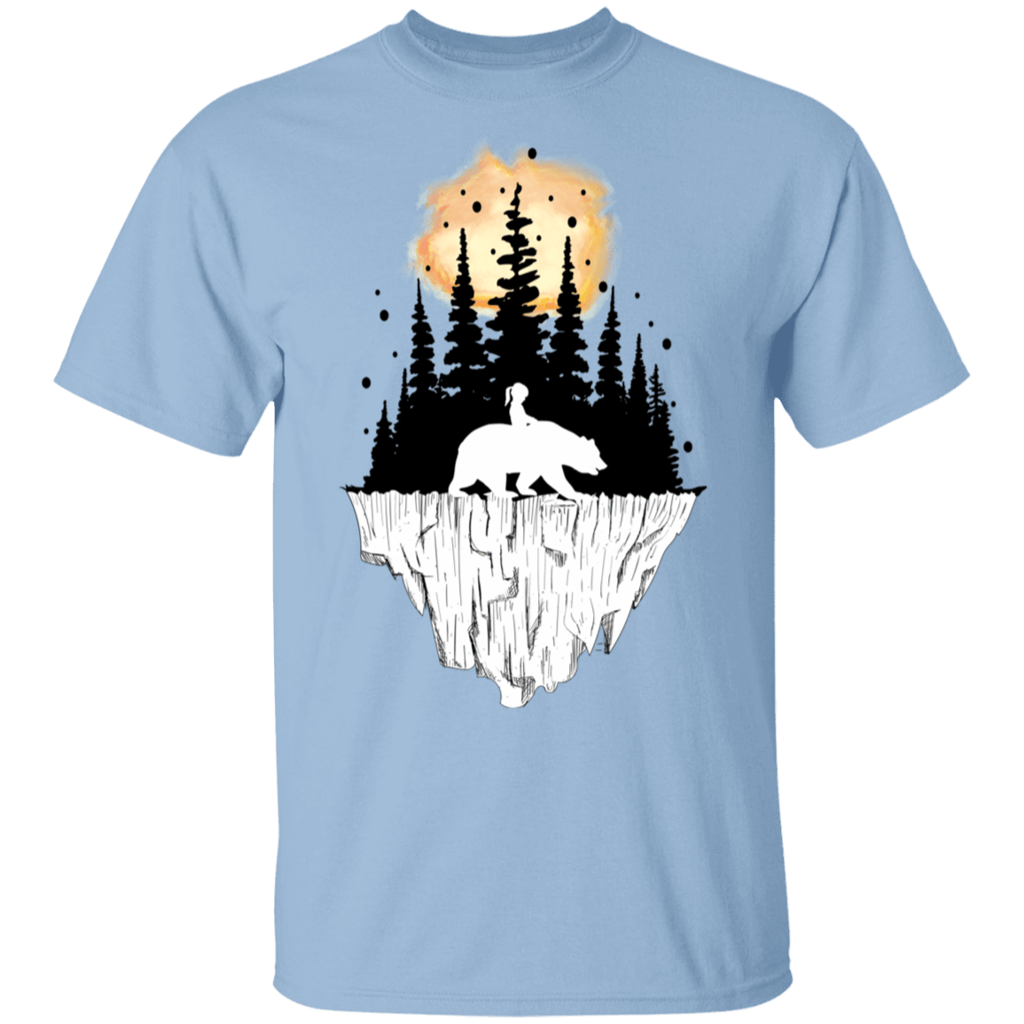 T-Shirts Light Blue / S Bear Iceberg T-Shirt