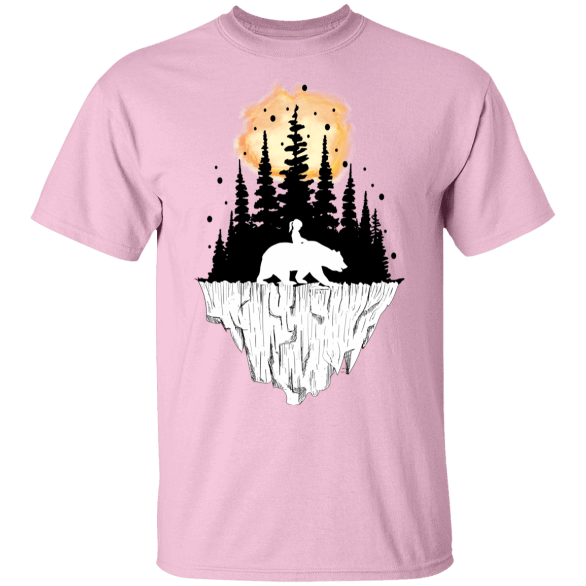 T-Shirts Light Pink / S Bear Iceberg T-Shirt