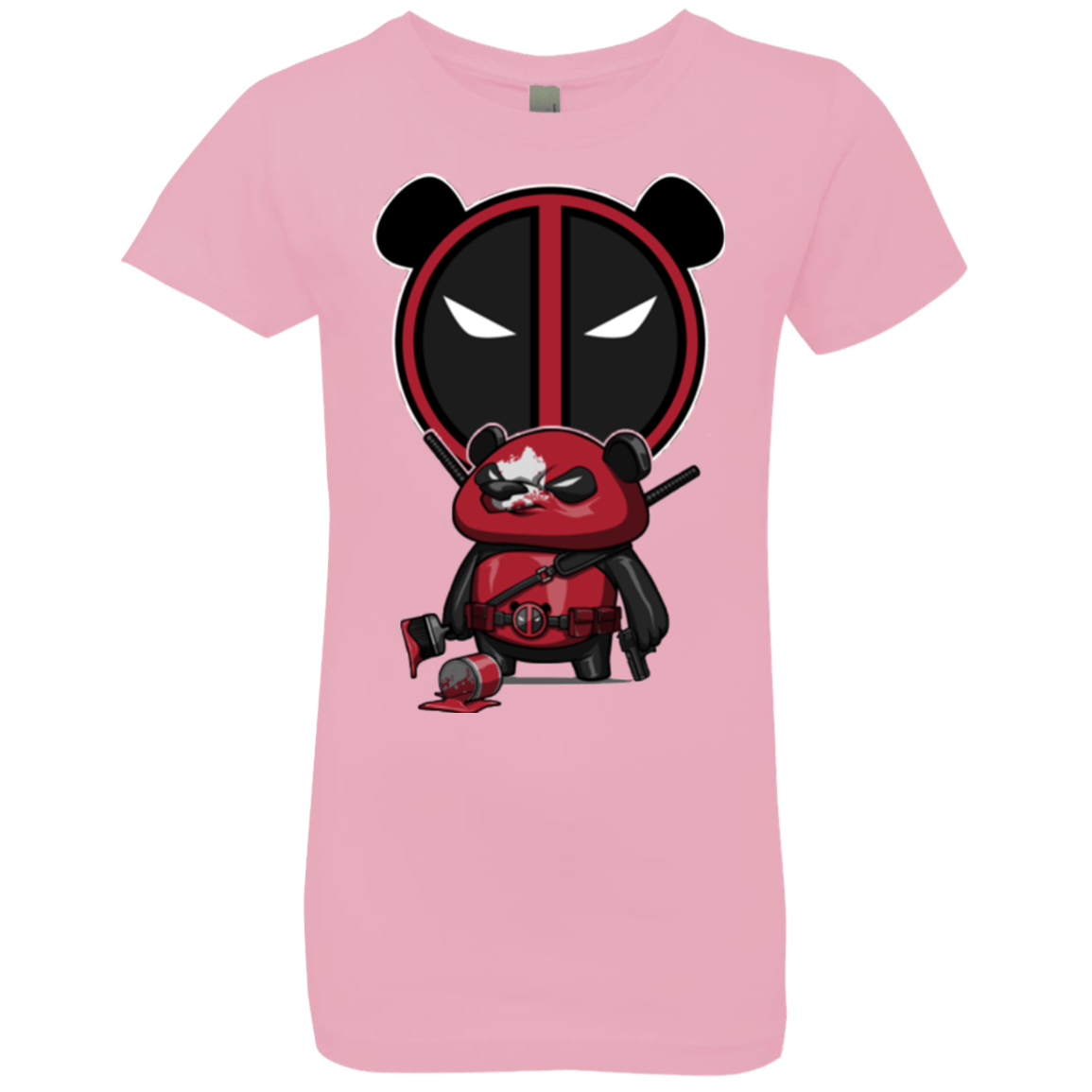 T-Shirts Light Pink / YXS Bear Pool Girls Premium T-Shirt