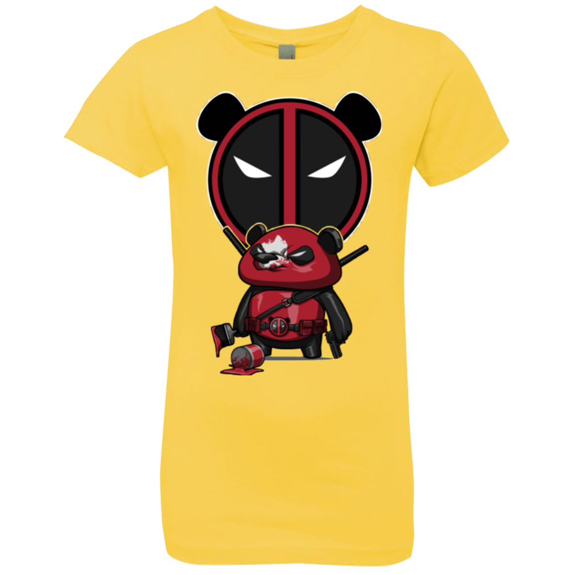 T-Shirts Vibrant Yellow / YXS Bear Pool Girls Premium T-Shirt