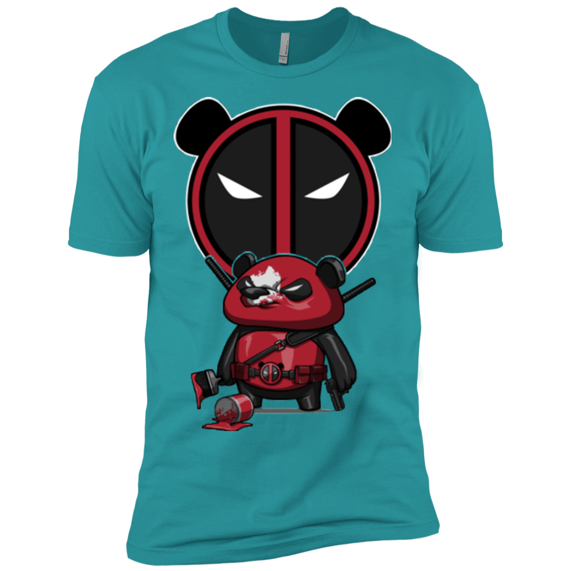 T-Shirts Tahiti Blue / X-Small Bear Pool Men's Premium T-Shirt