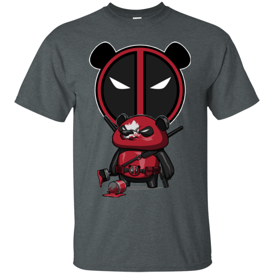 T-Shirts Dark Heather / Small Bear Pool T-Shirt