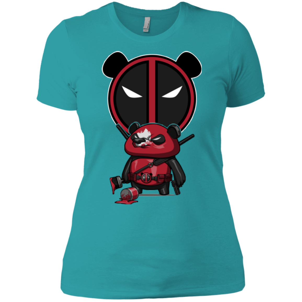 T-Shirts Tahiti Blue / X-Small Bear Pool Women's Premium T-Shirt