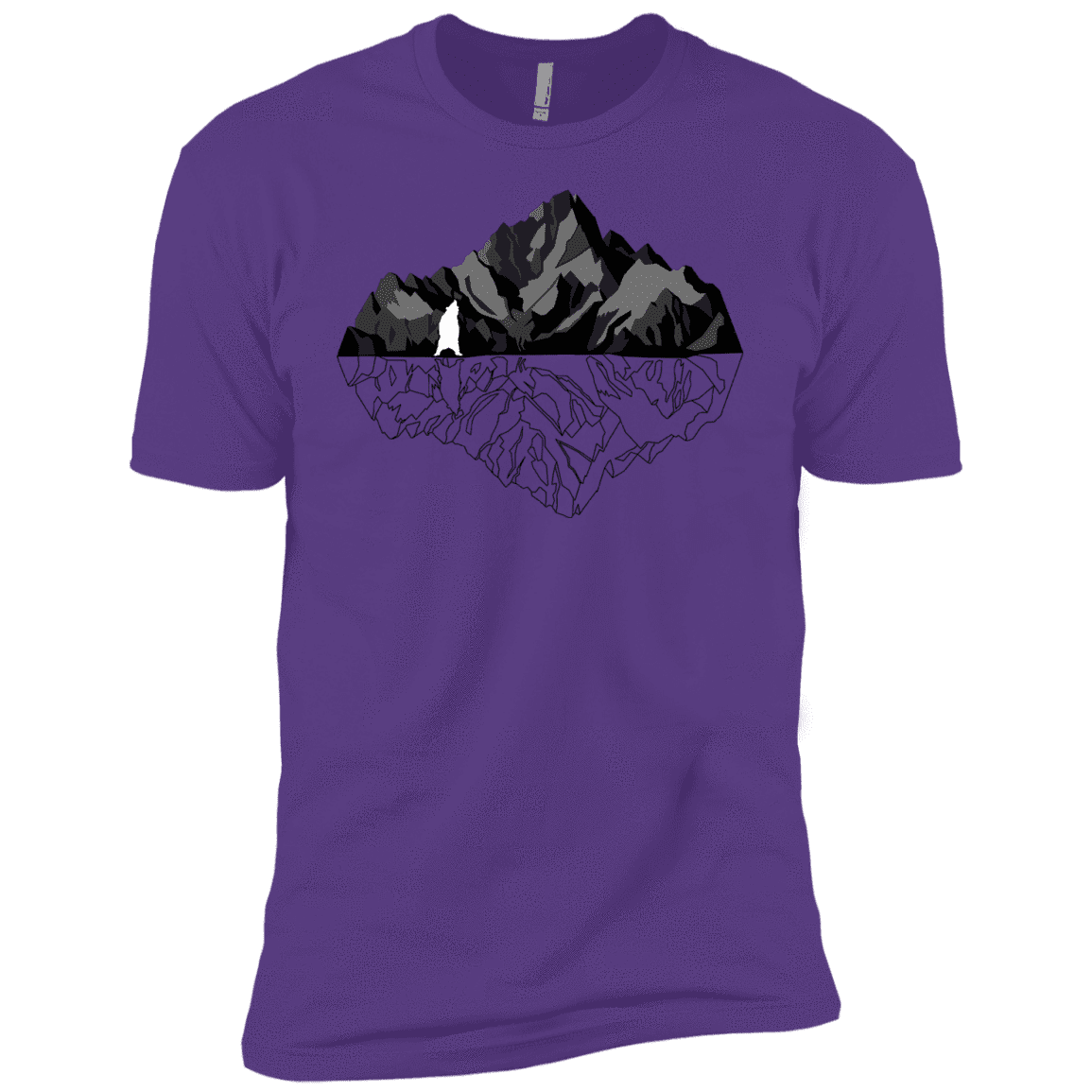 T-Shirts Purple Rush / YXS Bear Reflection Boys Premium T-Shirt
