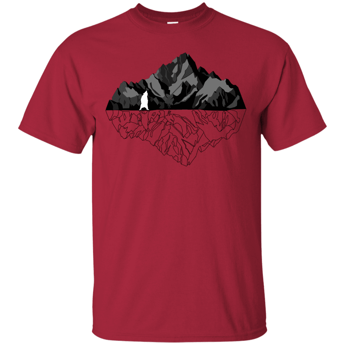 T-Shirts Cardinal / S Bear Reflection T-Shirt