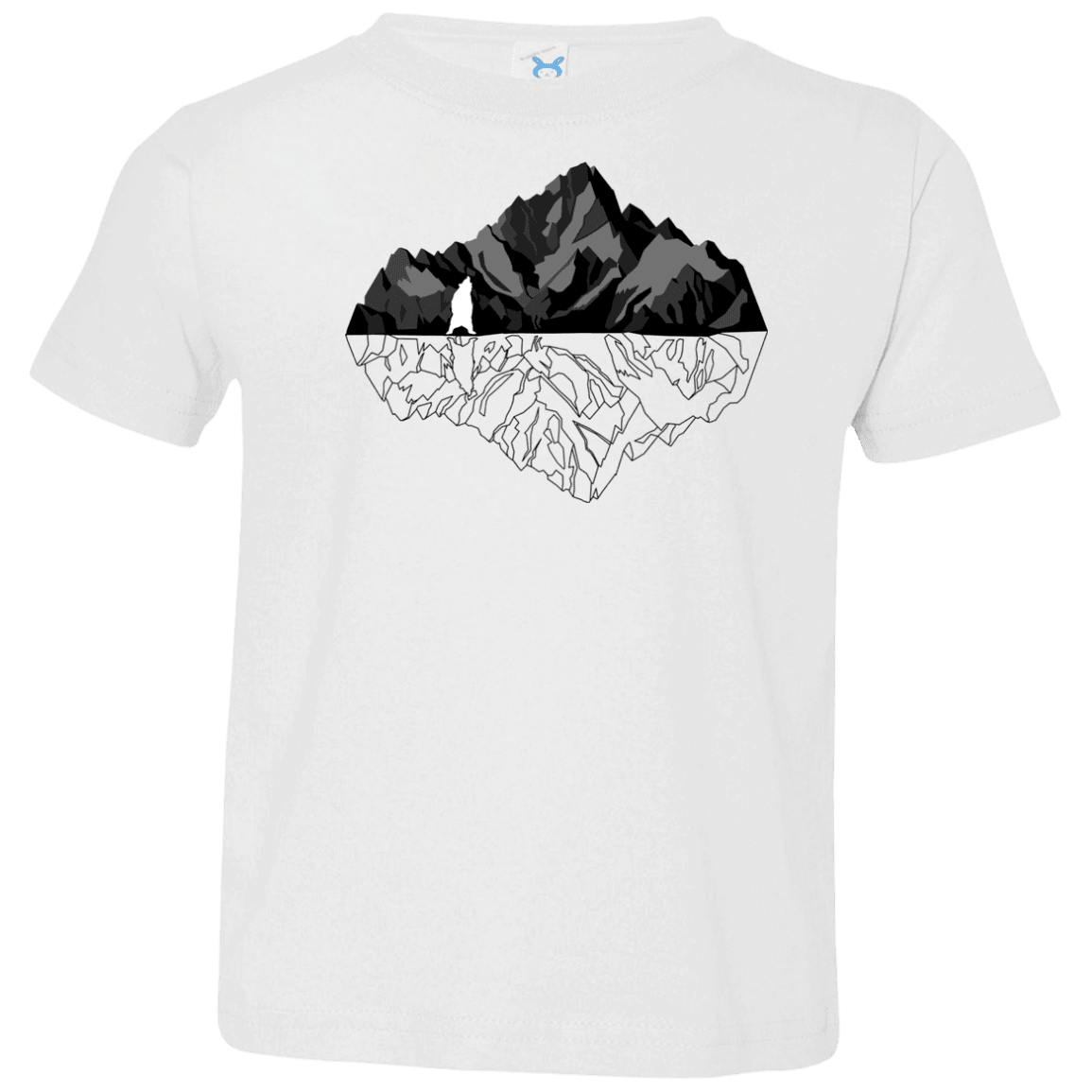 T-Shirts White / 2T Bear Reflection Toddler Premium T-Shirt