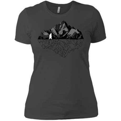 T-Shirts Heavy Metal / X-Small Bear Reflection Women's Premium T-Shirt