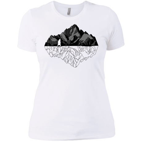 T-Shirts White / X-Small Bear Reflection Women's Premium T-Shirt