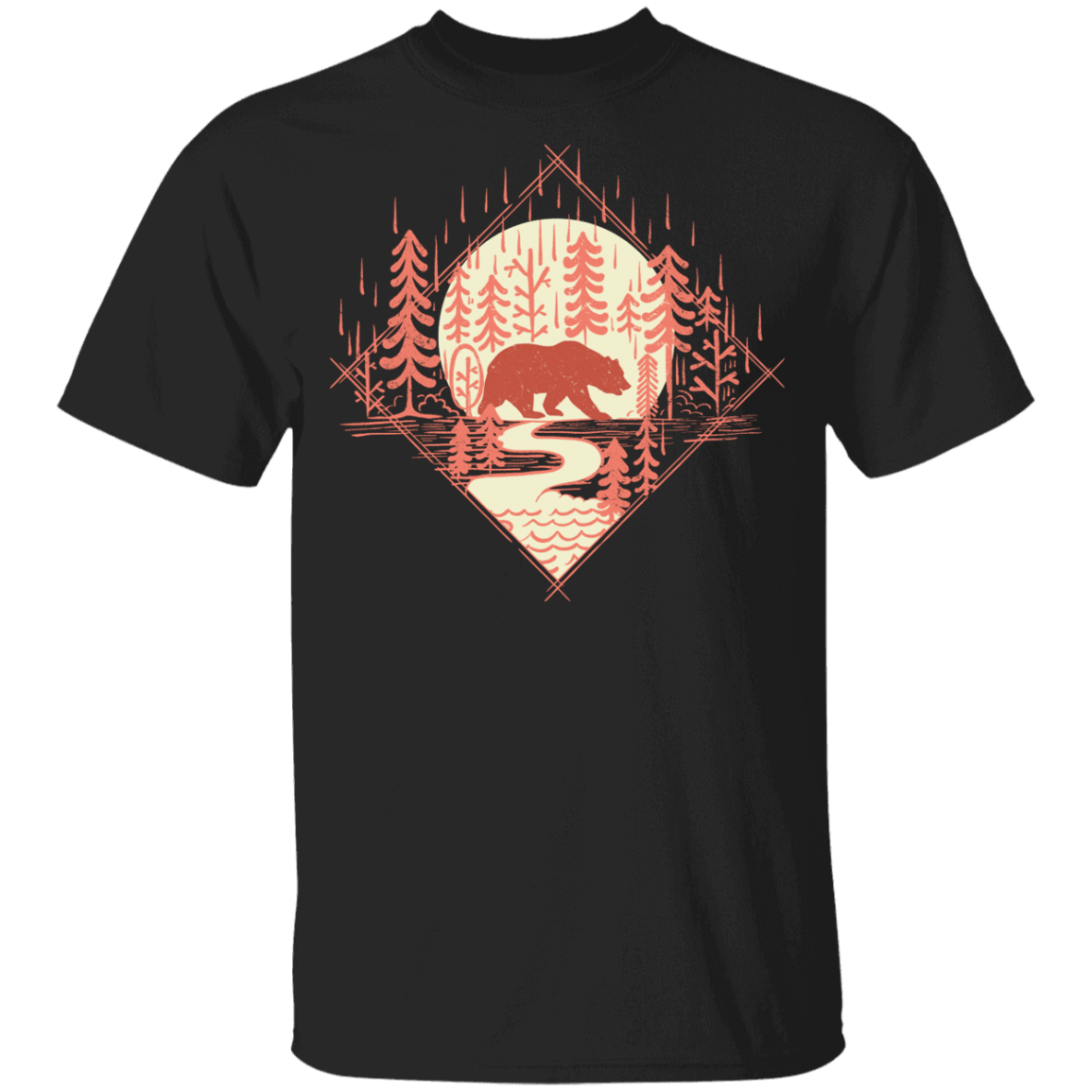 T-Shirts Black / YXS Bear River Youth T-Shirt