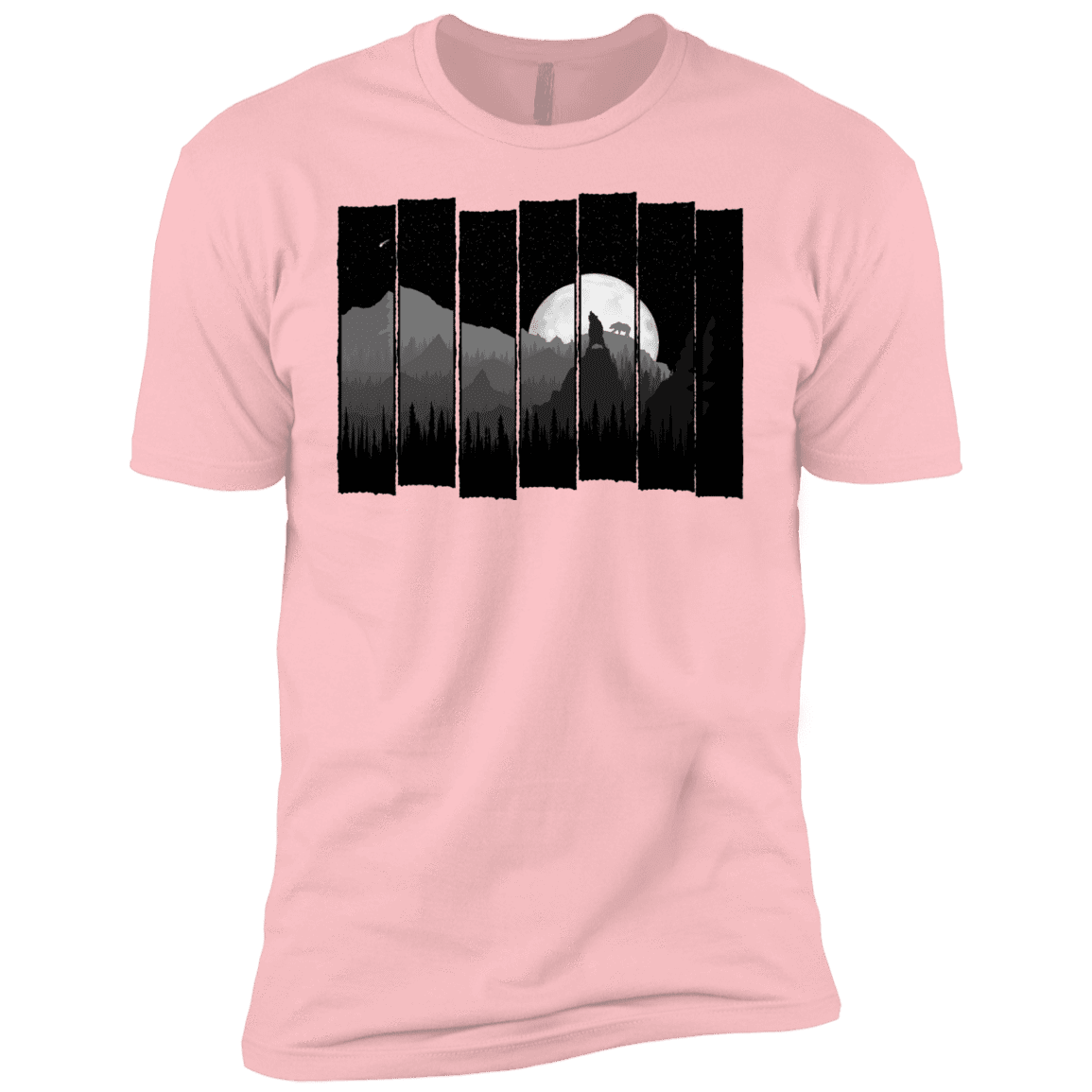 T-Shirts Light Pink / YXS Bear Slats Boys Premium T-Shirt