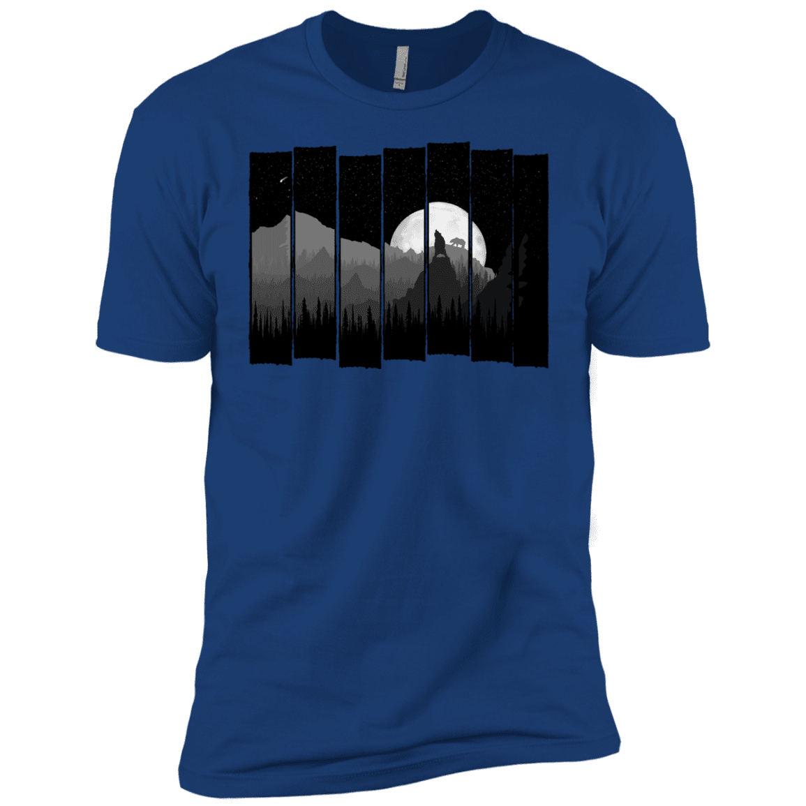 T-Shirts Royal / YXS Bear Slats Boys Premium T-Shirt