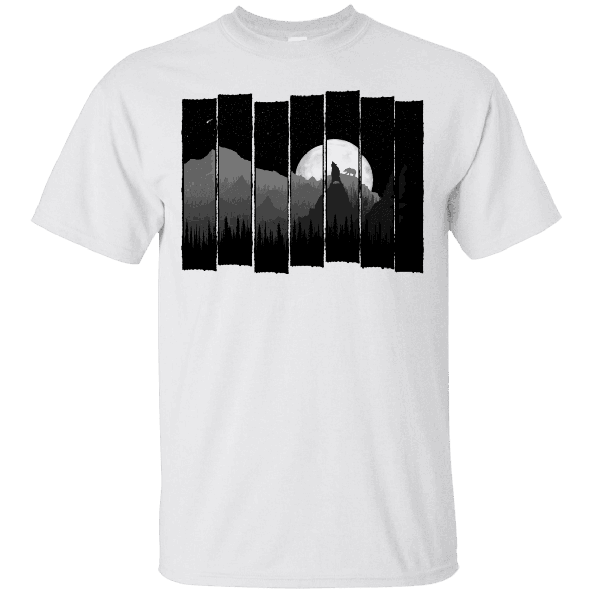 T-Shirts White / S Bear Slats T-Shirt
