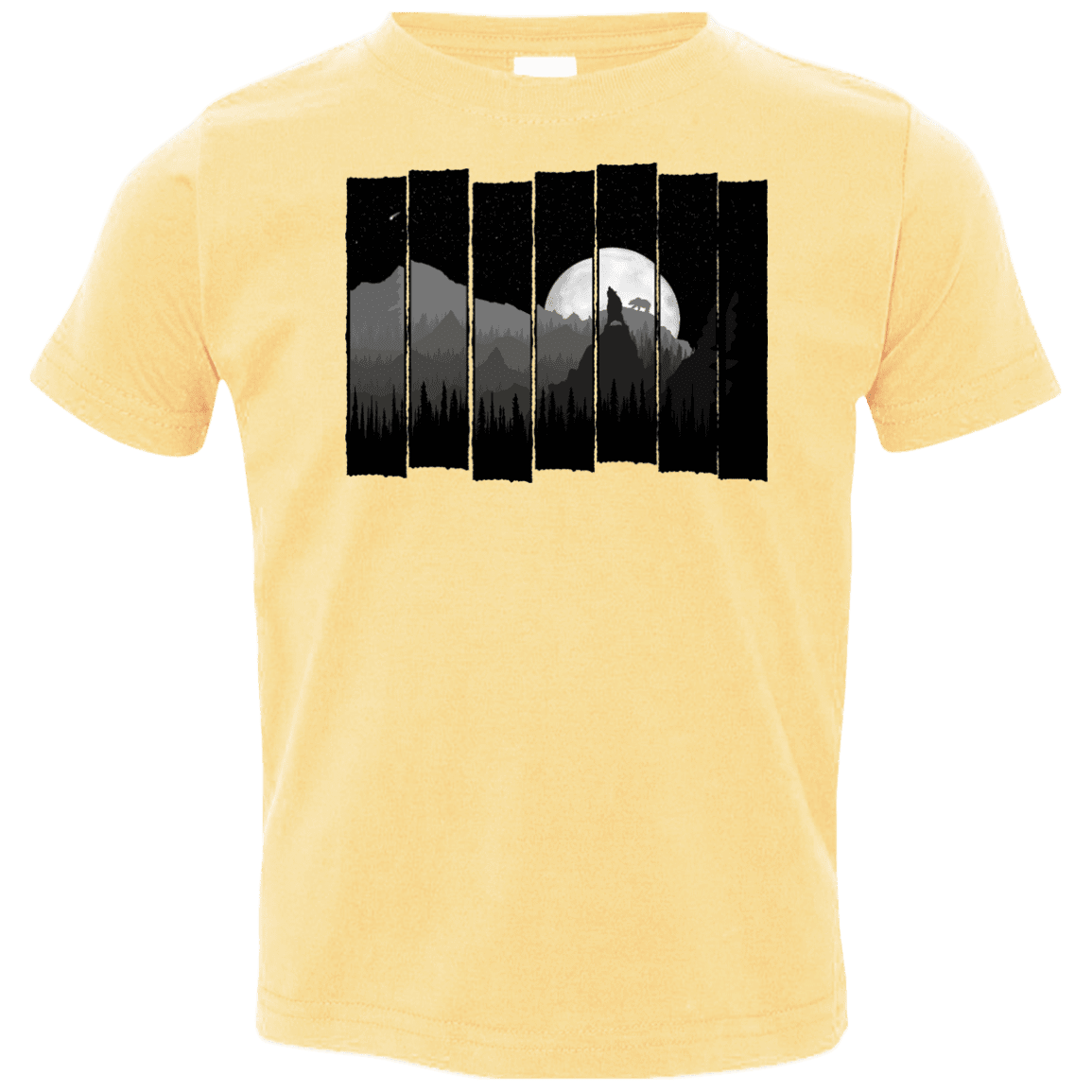 T-Shirts Butter / 2T Bear Slats Toddler Premium T-Shirt