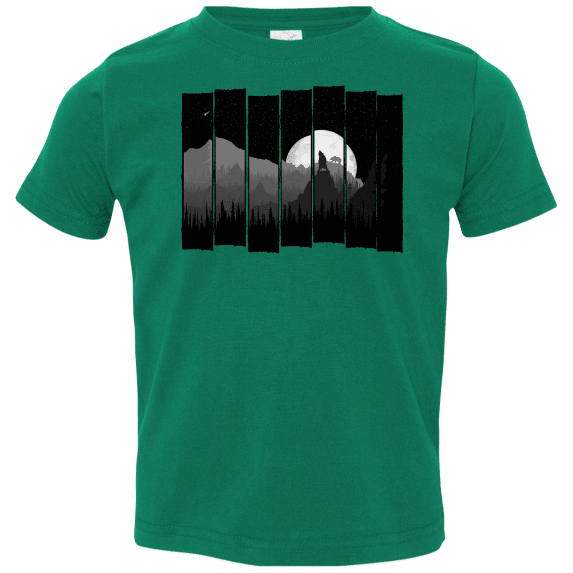 T-Shirts Kelly / 2T Bear Slats Toddler Premium T-Shirt