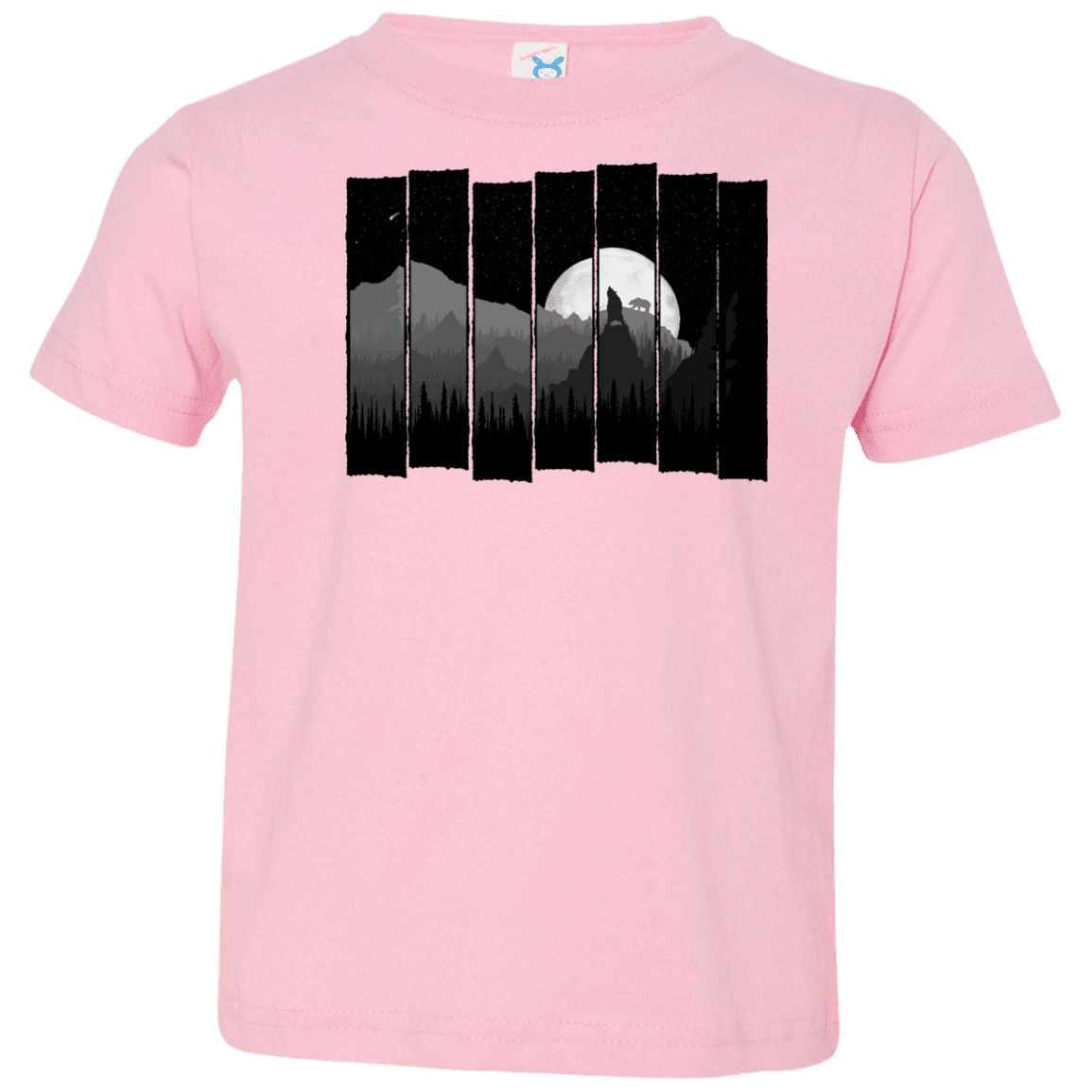 T-Shirts Pink / 2T Bear Slats Toddler Premium T-Shirt