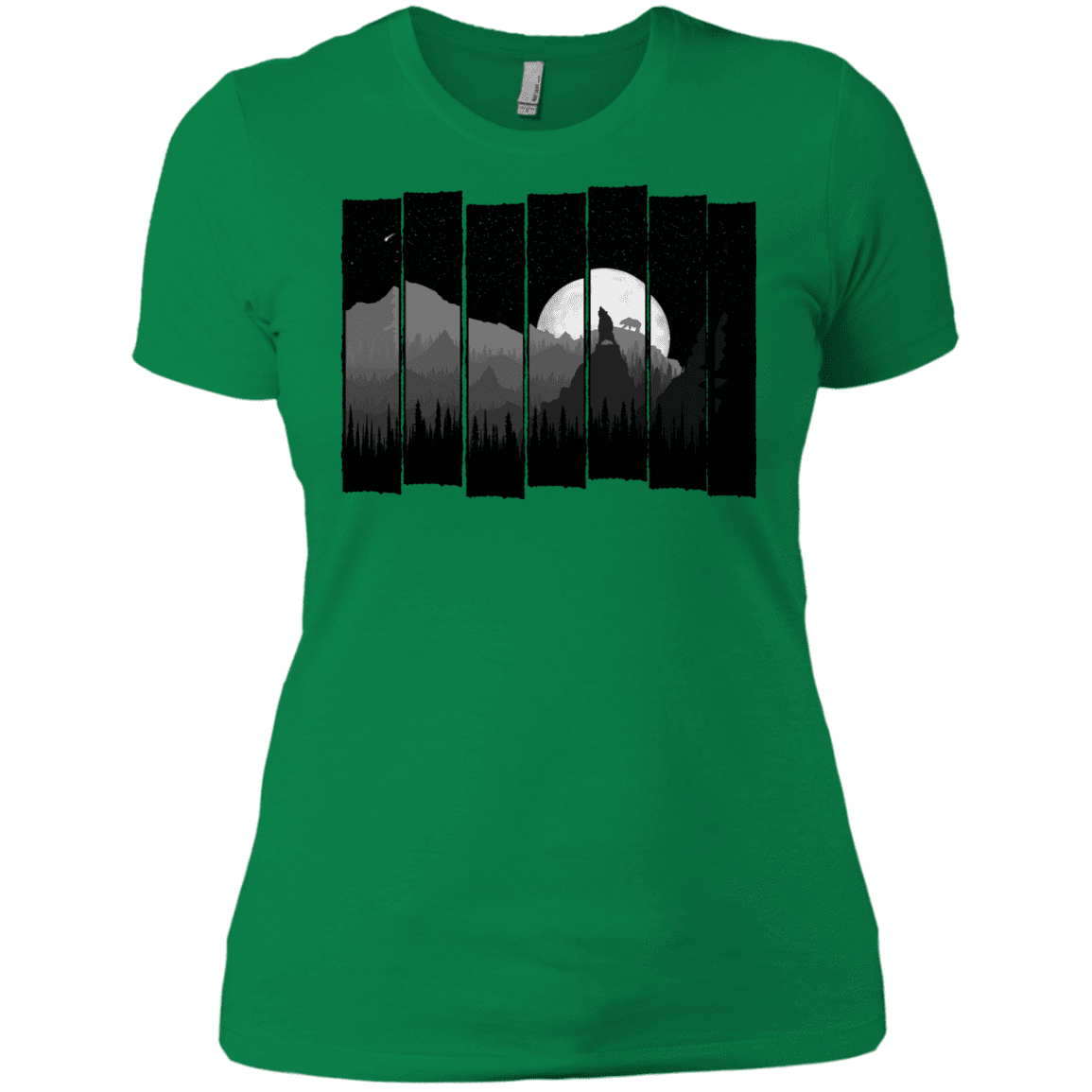 T-Shirts Kelly Green / X-Small Bear Slats Women's Premium T-Shirt