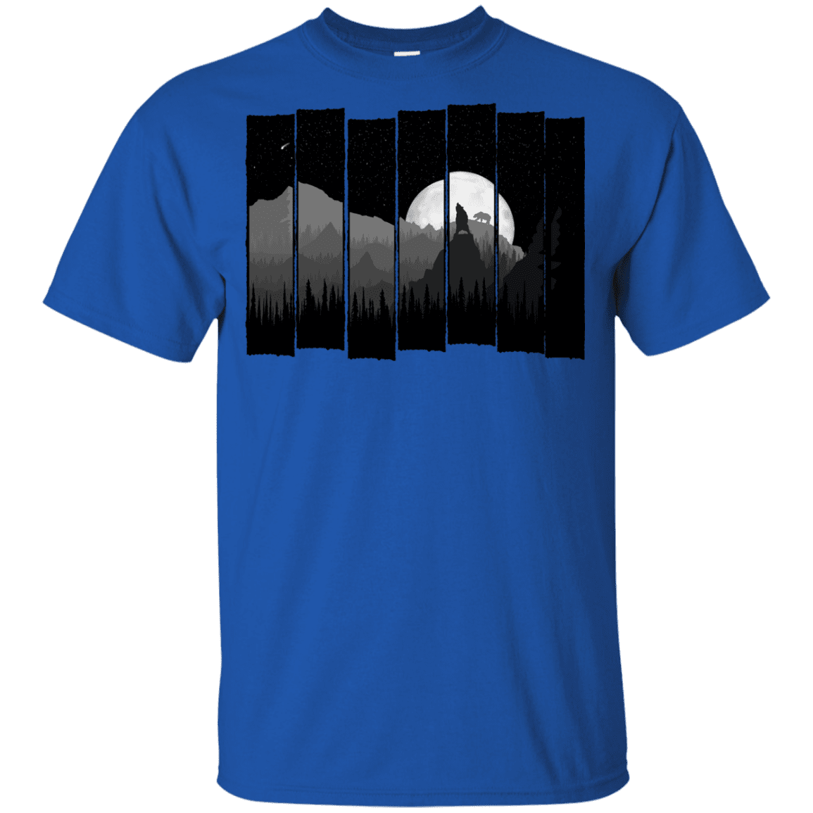 T-Shirts Royal / YXS Bear Slats Youth T-Shirt