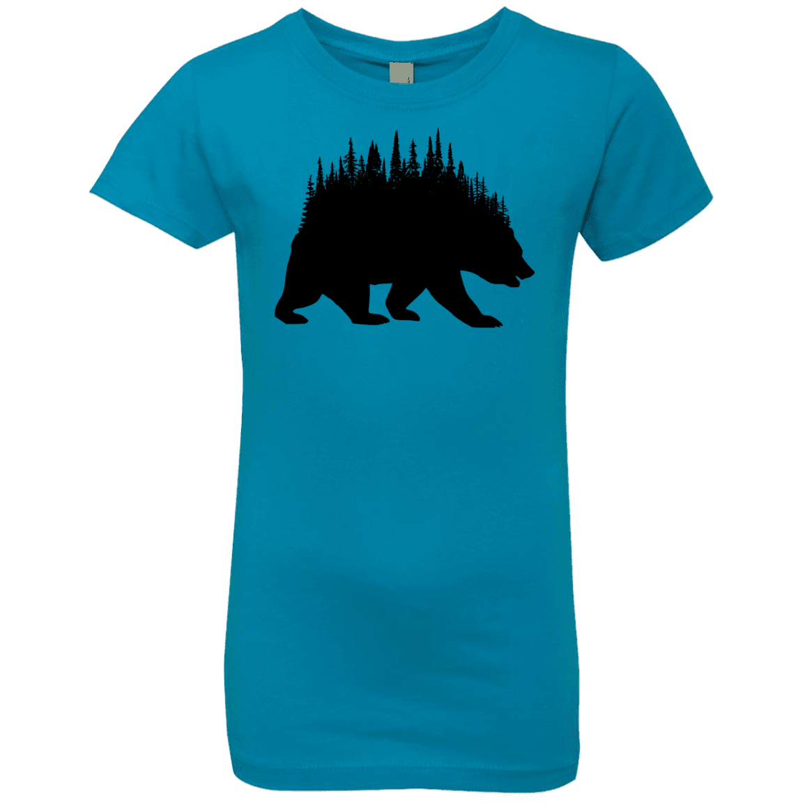 T-Shirts Turquoise / YXS Bears Home Girls Premium T-Shirt