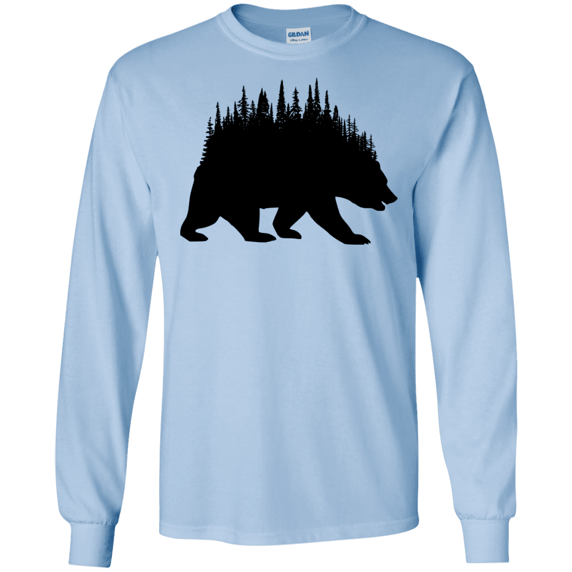 T-Shirts Light Blue / S Bears Home Men's Long Sleeve T-Shirt