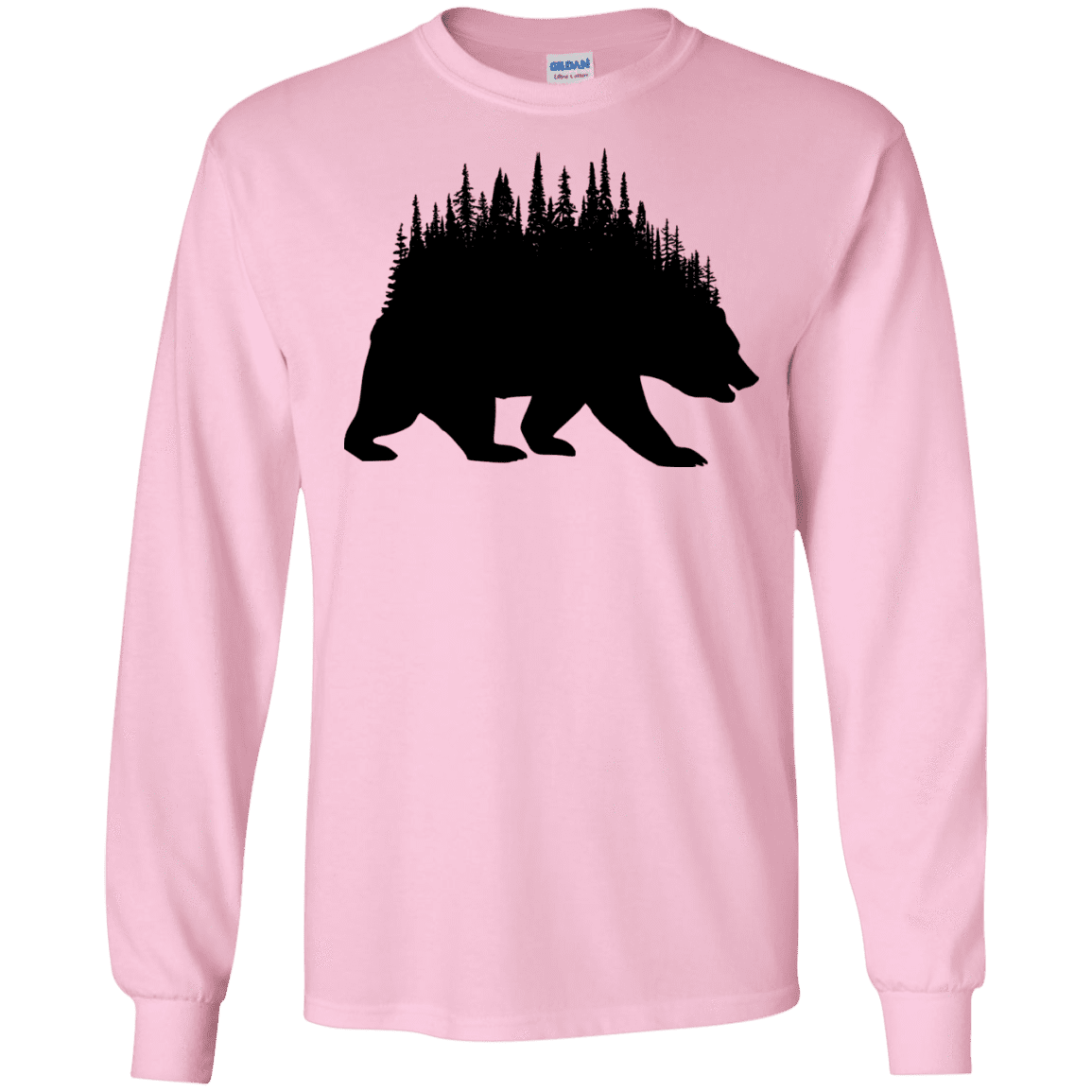 T-Shirts Light Pink / S Bears Home Men's Long Sleeve T-Shirt