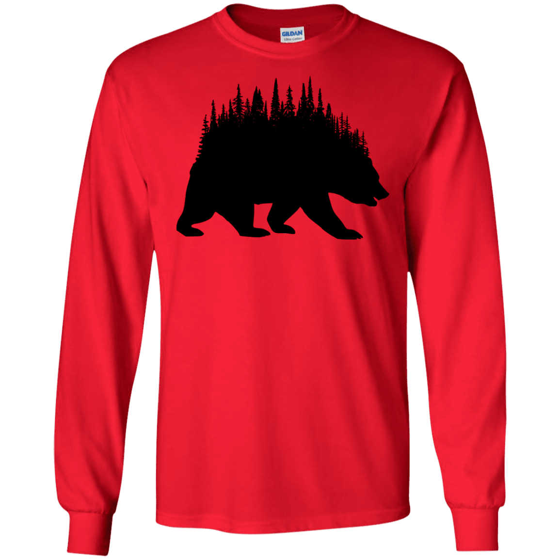 T-Shirts Red / S Bears Home Men's Long Sleeve T-Shirt
