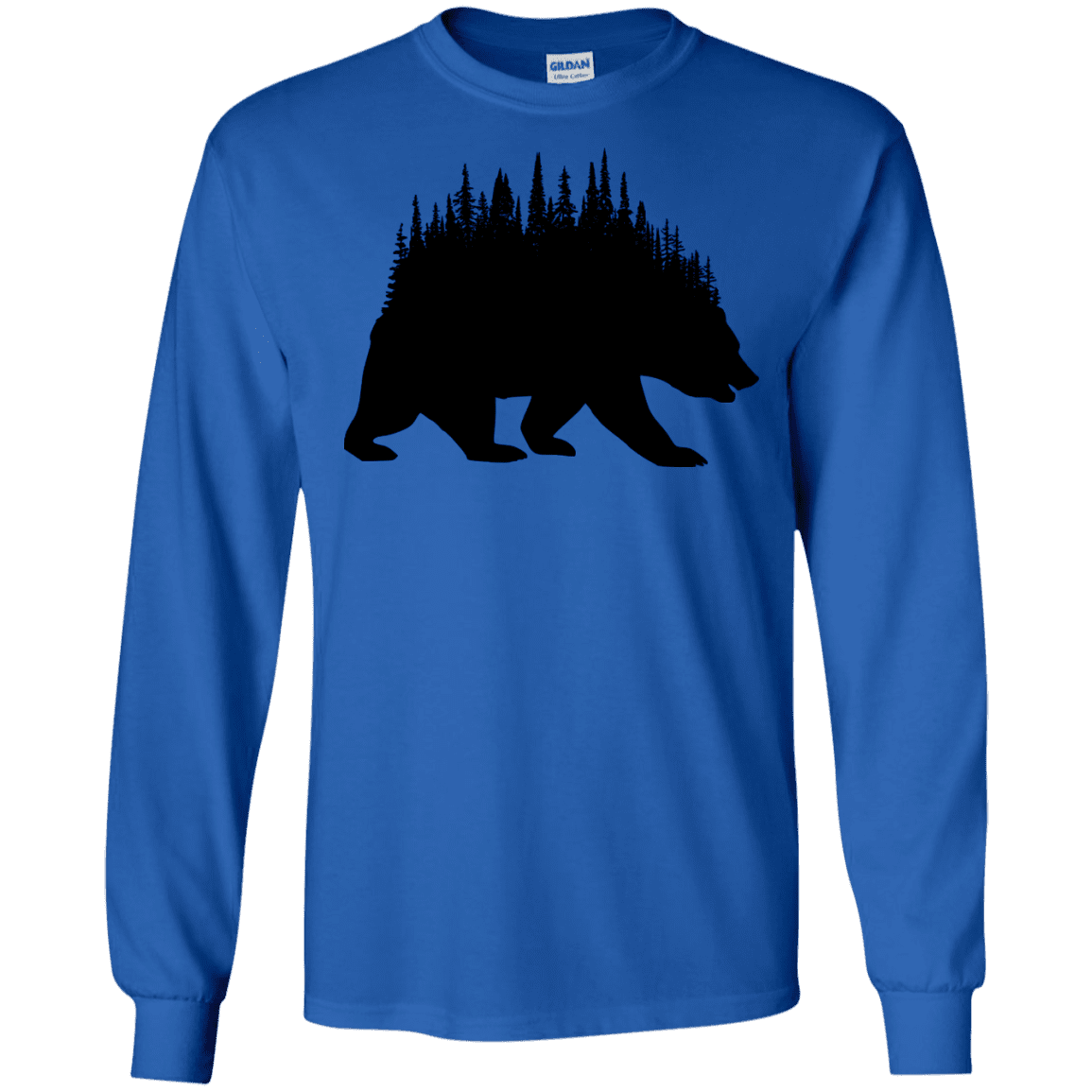 T-Shirts Royal / S Bears Home Men's Long Sleeve T-Shirt