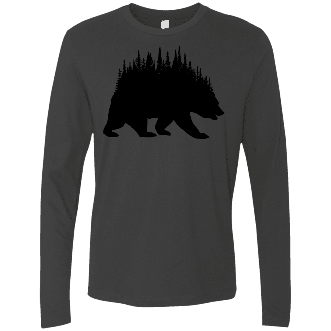 T-Shirts Heavy Metal / S Bears Home Men's Premium Long Sleeve