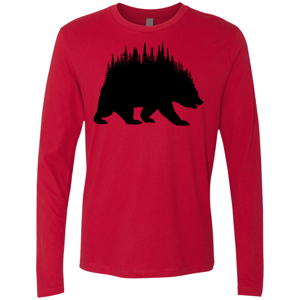 T-Shirts Red / S Bears Home Men's Premium Long Sleeve
