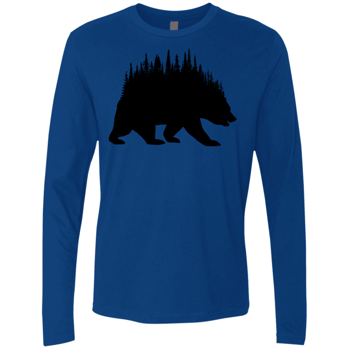 T-Shirts Royal / S Bears Home Men's Premium Long Sleeve