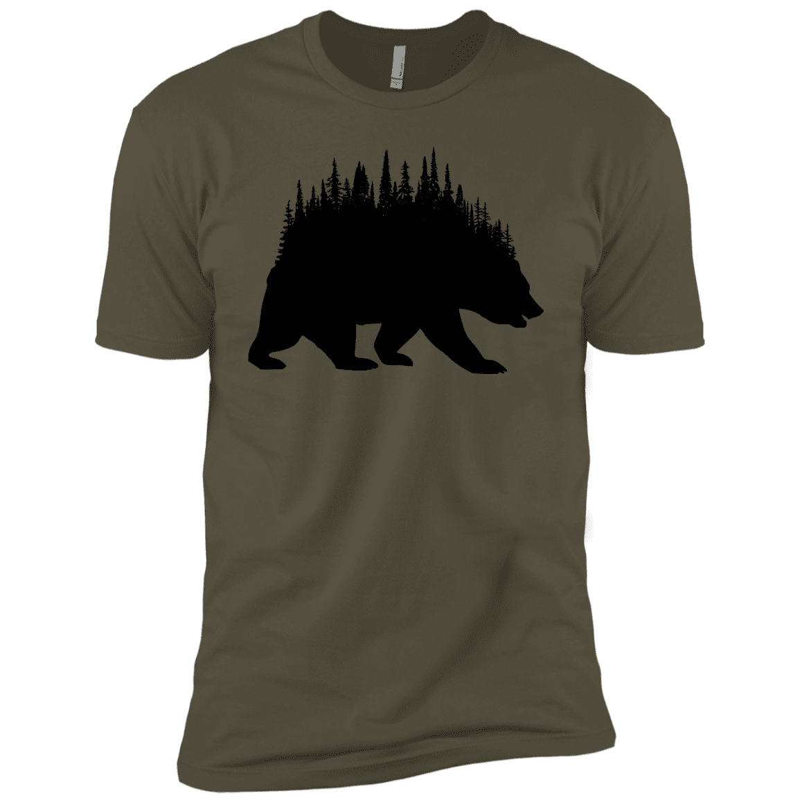 T-Shirts Military Green / X-Small Bears Home Men's Premium T-Shirt