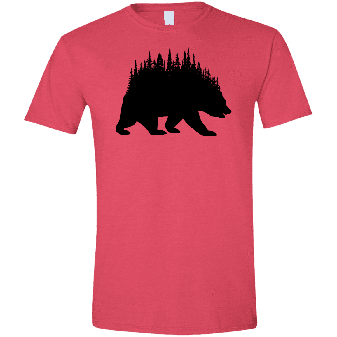 T-Shirts Heather Red / S Bears Home Men's Semi-Fitted Softstyle
