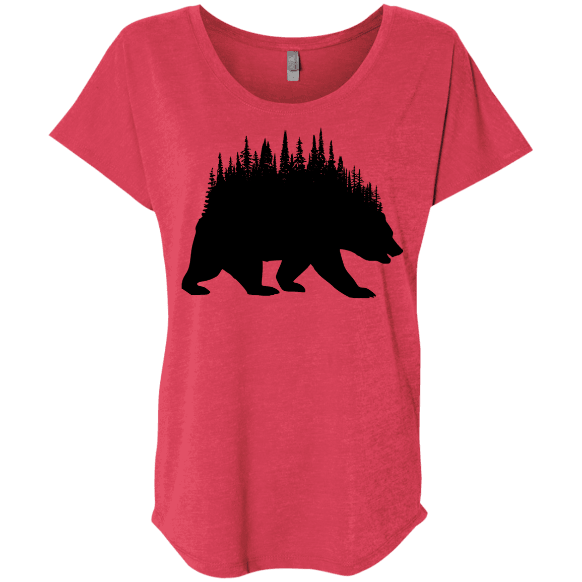 T-Shirts Vintage Red / X-Small Bears Home Triblend Dolman Sleeve