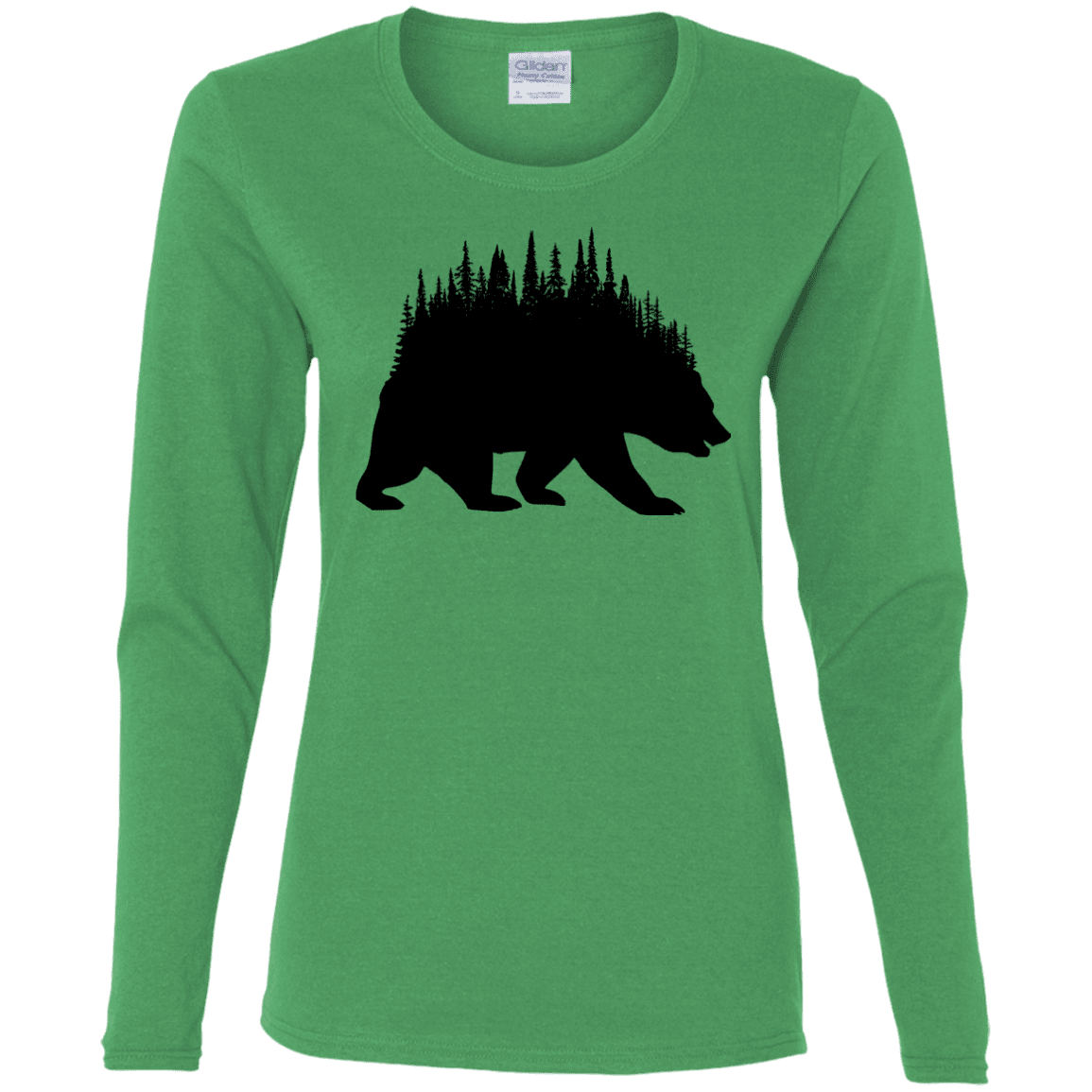 T-Shirts Irish Green / S Bears Home Women's Long Sleeve T-Shirt