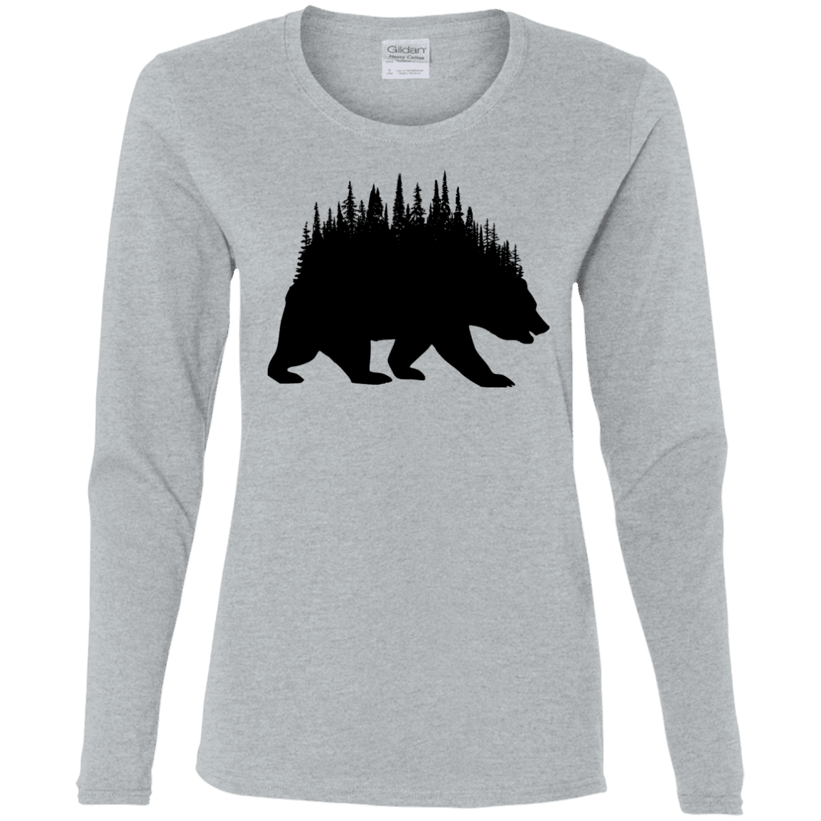 T-Shirts Sport Grey / S Bears Home Women's Long Sleeve T-Shirt