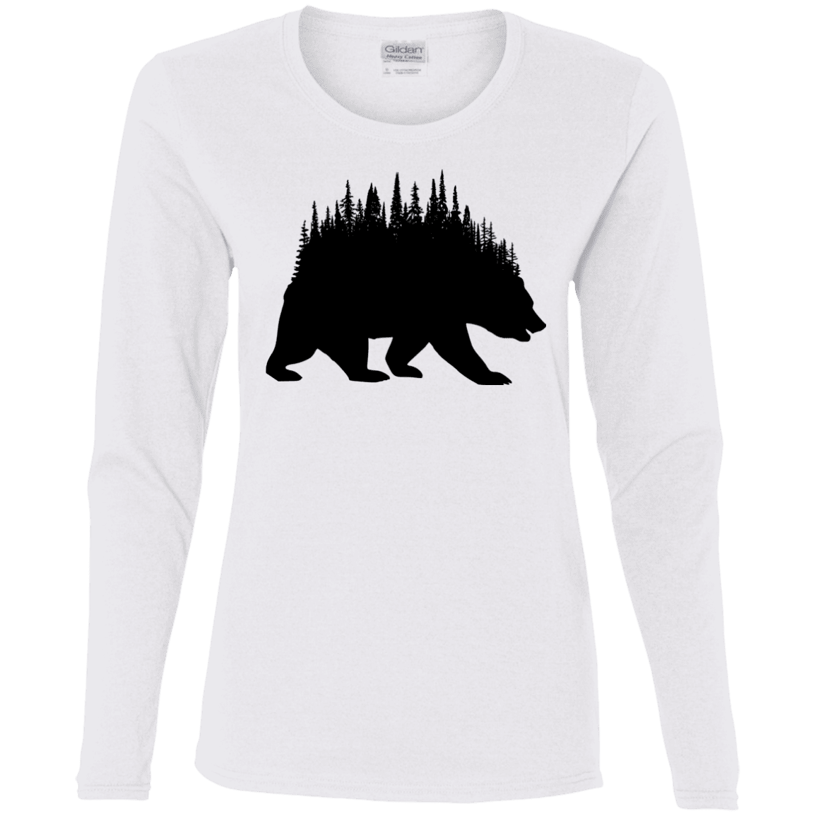 T-Shirts White / S Bears Home Women's Long Sleeve T-Shirt