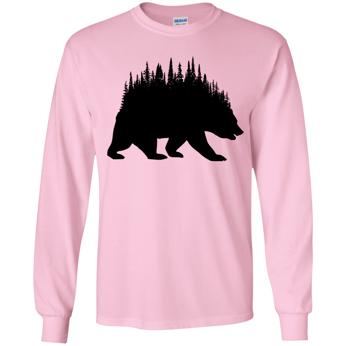 T-Shirts Light Pink / YS Bears Home Youth Long Sleeve T-Shirt