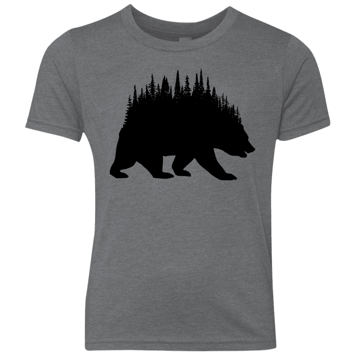 T-Shirts Premium Heather / YXS Bears Home Youth Triblend T-Shirt