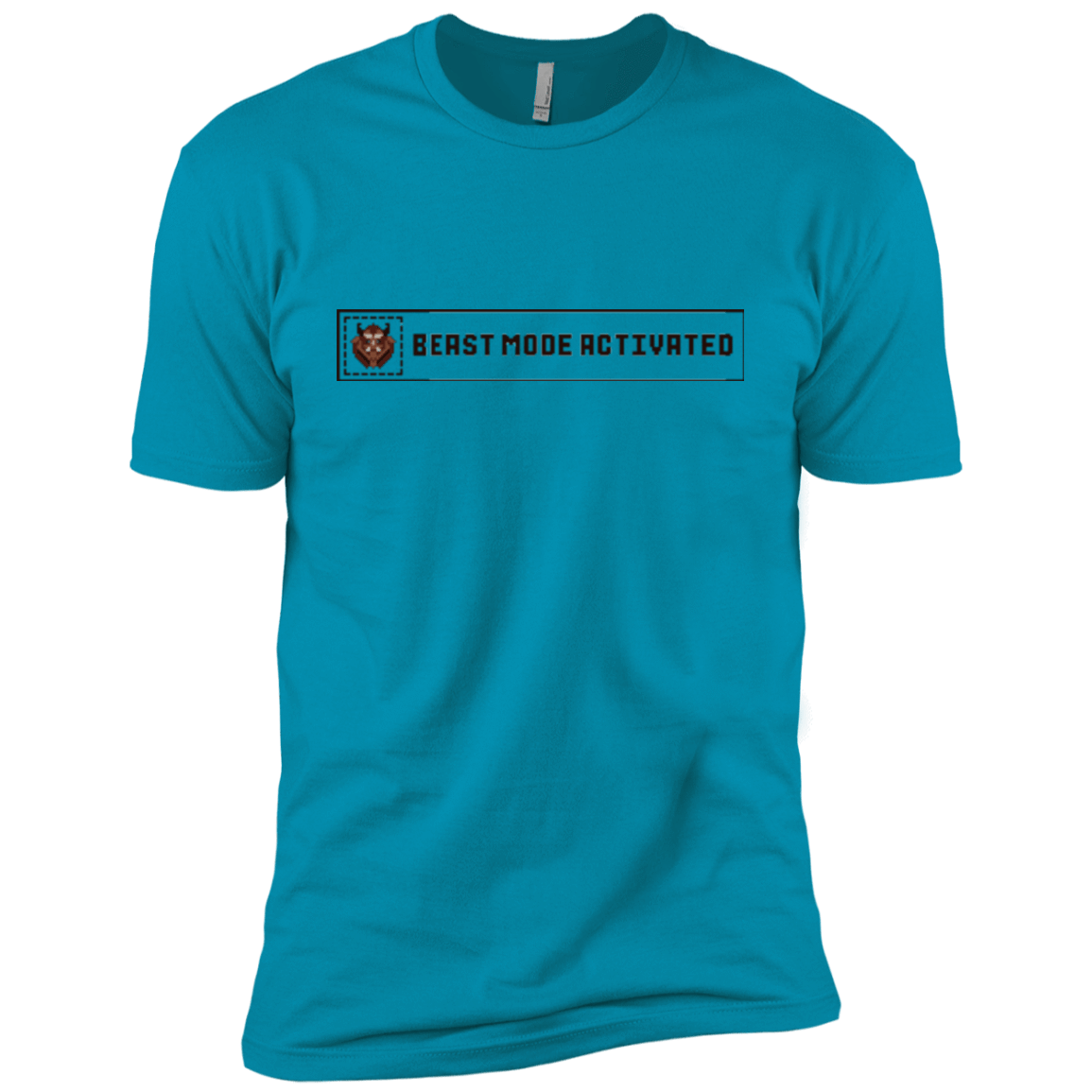 T-Shirts Turquoise / YXS Beast Mode Activated Boys Premium T-Shirt
