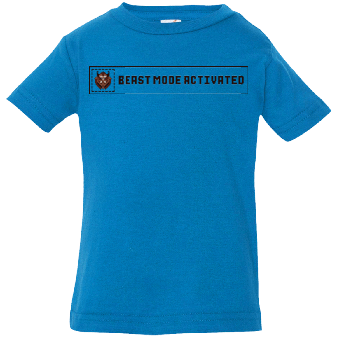 T-Shirts Cobalt / 6 Months Beast Mode Activated Infant Premium T-Shirt