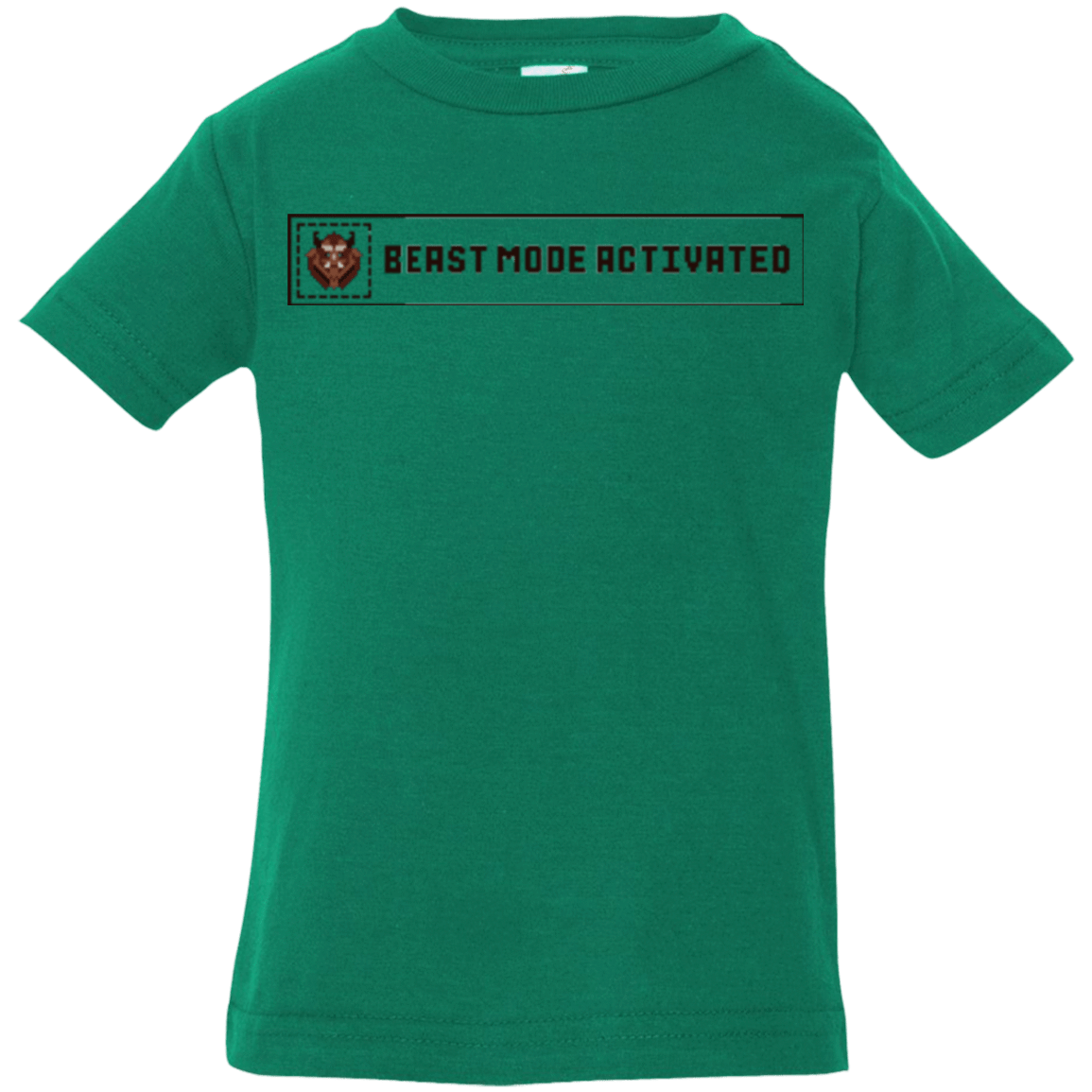 T-Shirts Kelly / 6 Months Beast Mode Activated Infant Premium T-Shirt