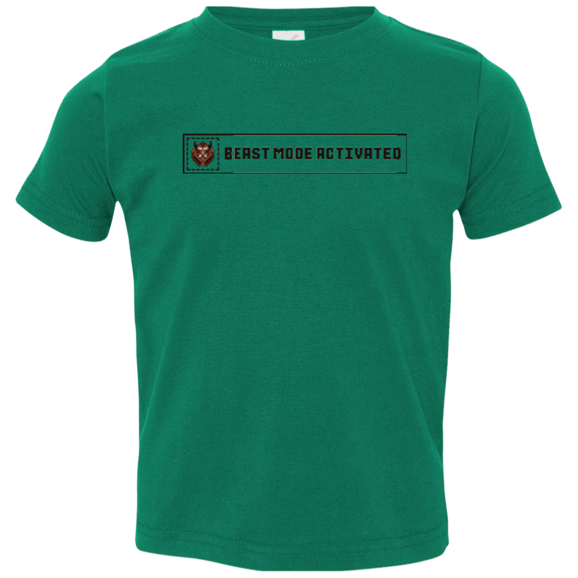 T-Shirts Kelly / 2T Beast Mode Activated Toddler Premium T-Shirt